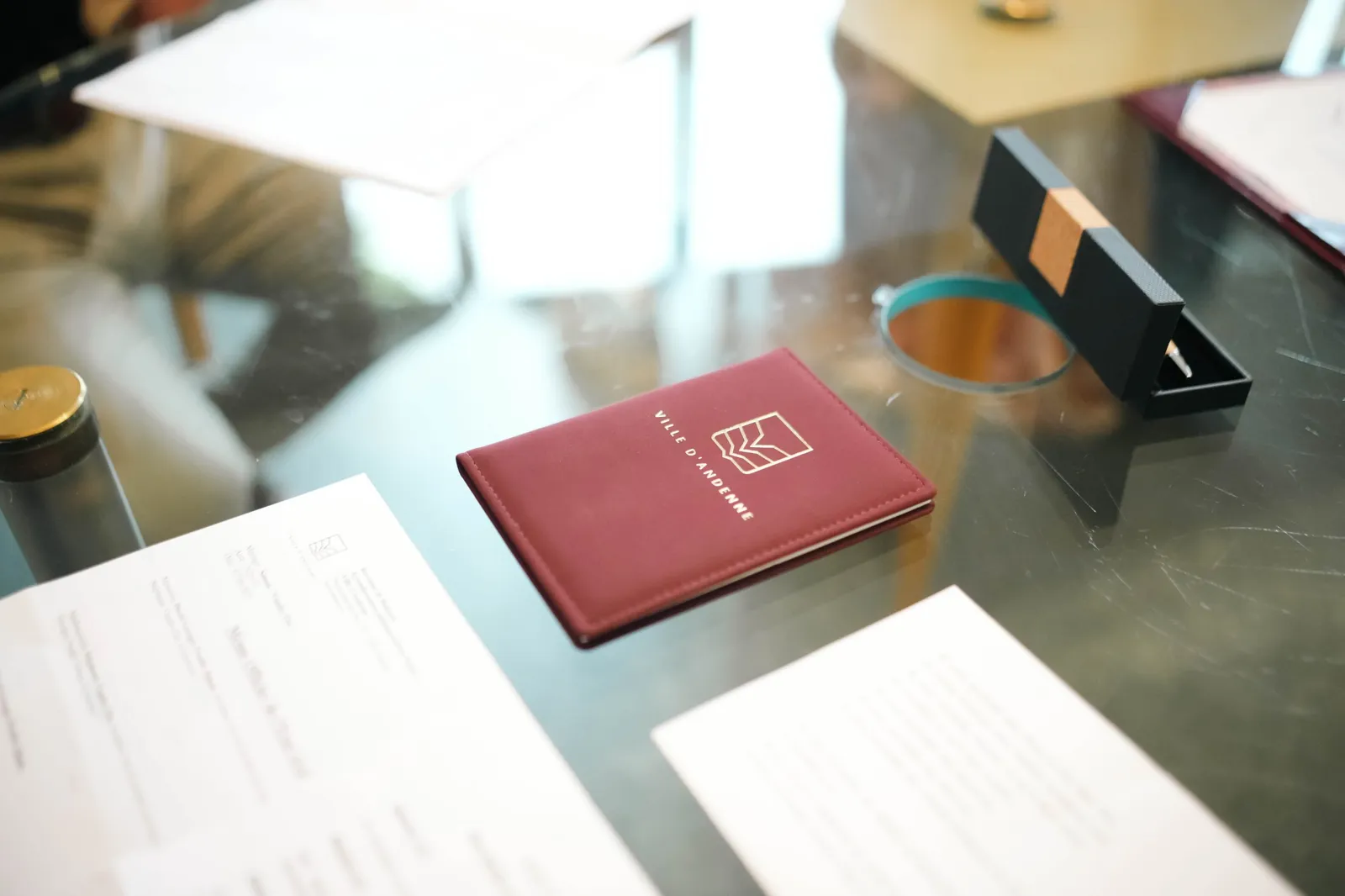 Le carnet de mariage de la Ville d'Andenne