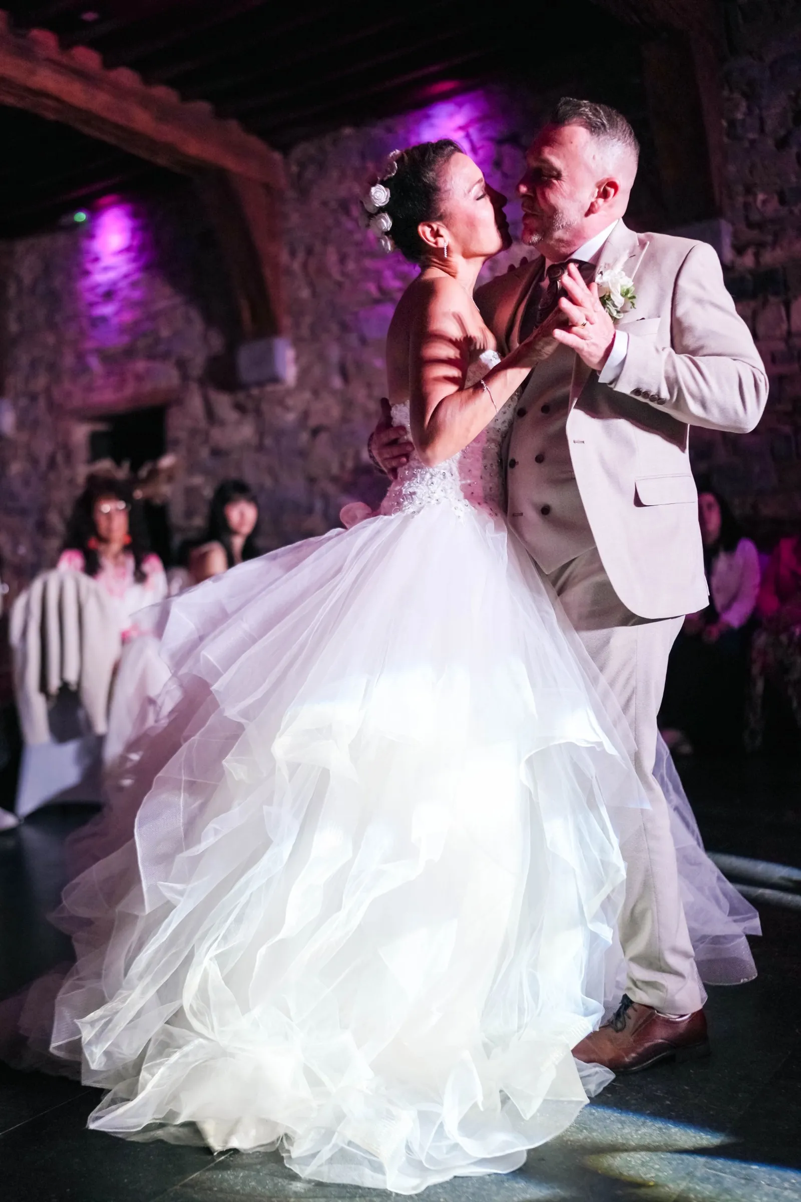 La première danse de Stéphanie et David