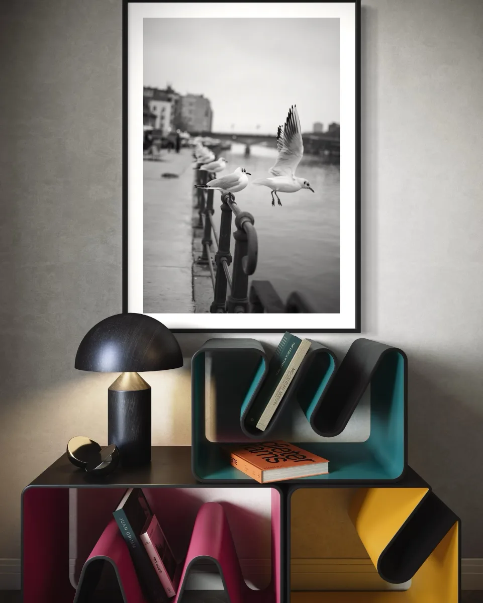 L'Envol, série Street Life, tirage d'art de Zak' Wanzi