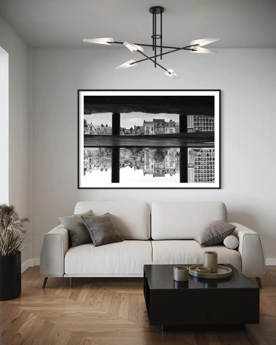Reflet, série Éloquence, tirage d'art de Zak' Wanzi